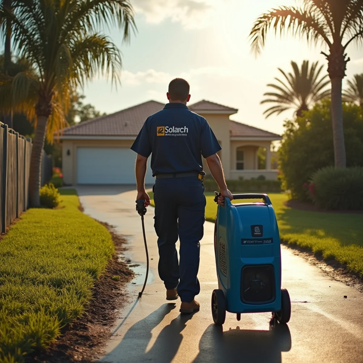 Ultra Mold water damage and mold restoration crew serving Davie, FL