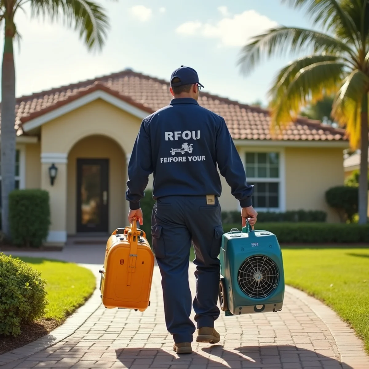 Ultra Mold water damage and mold restoration crew serving Florida City, FL