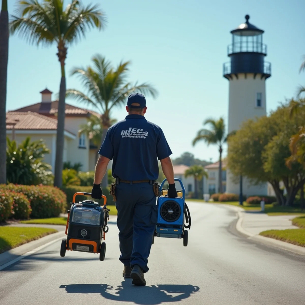 Ultra Mold water damage and mold restoration crew serving Jupiter, FL