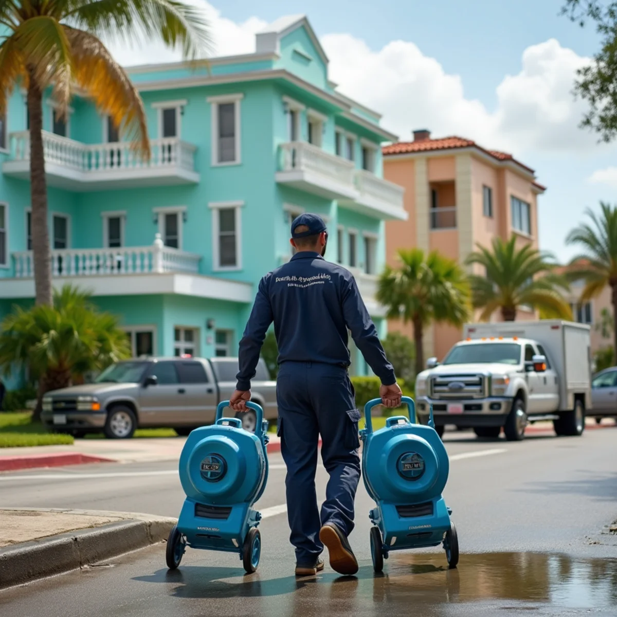 Ultra Mold water damage and mold restoration crew serving Miami Beach, FL