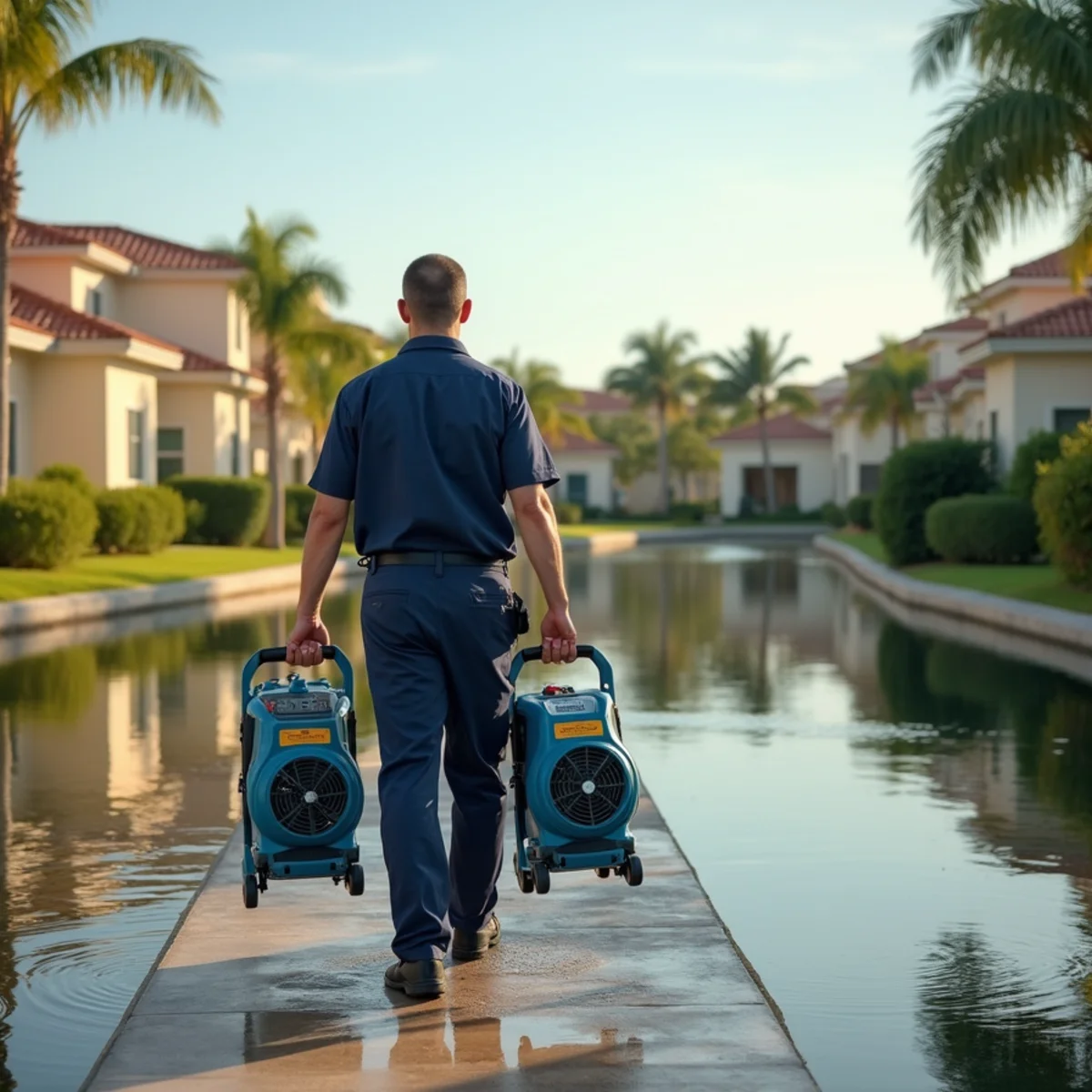 Ultra Mold water damage and mold restoration crew serving Miami Lakes, FL