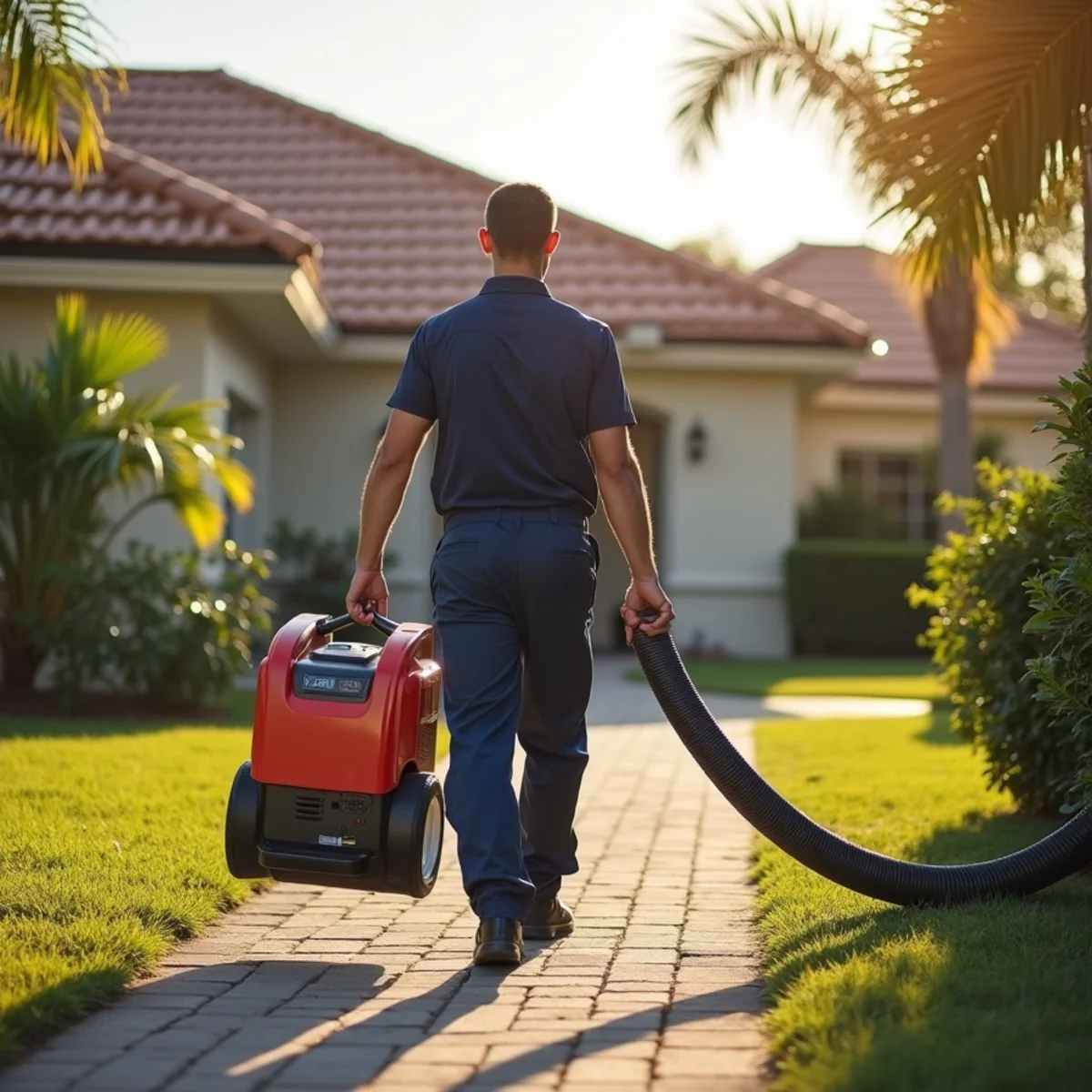 Ultra Mold water damage and mold restoration crew serving East Miramar, FL