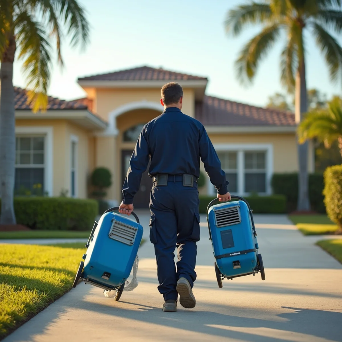 Ultra Mold water damage and mold restoration crew serving Miramar, FL