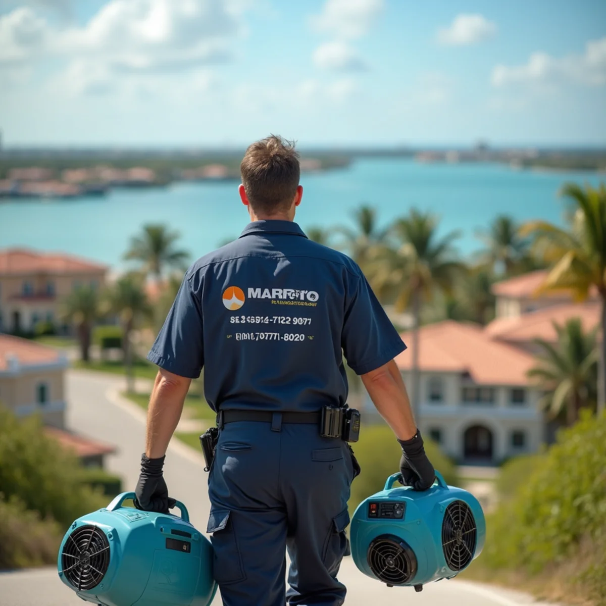Ultra Mold water damage and mold restoration crew serving Palm Beach County, FL