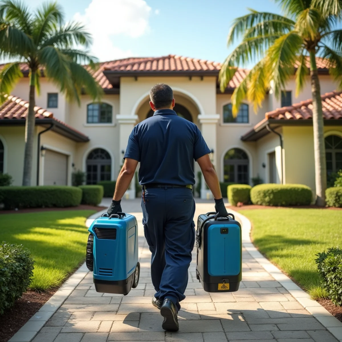 Ultra Mold water damage and mold restoration crew serving Pinecrest, FL