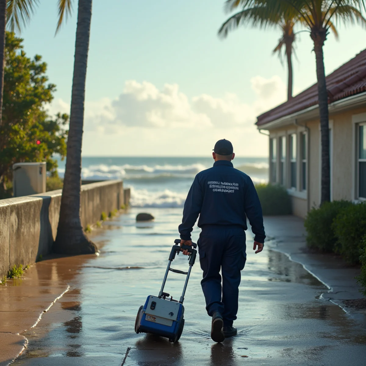 Ultra Mold water damage and mold restoration crew serving Pompano Beach, FL
