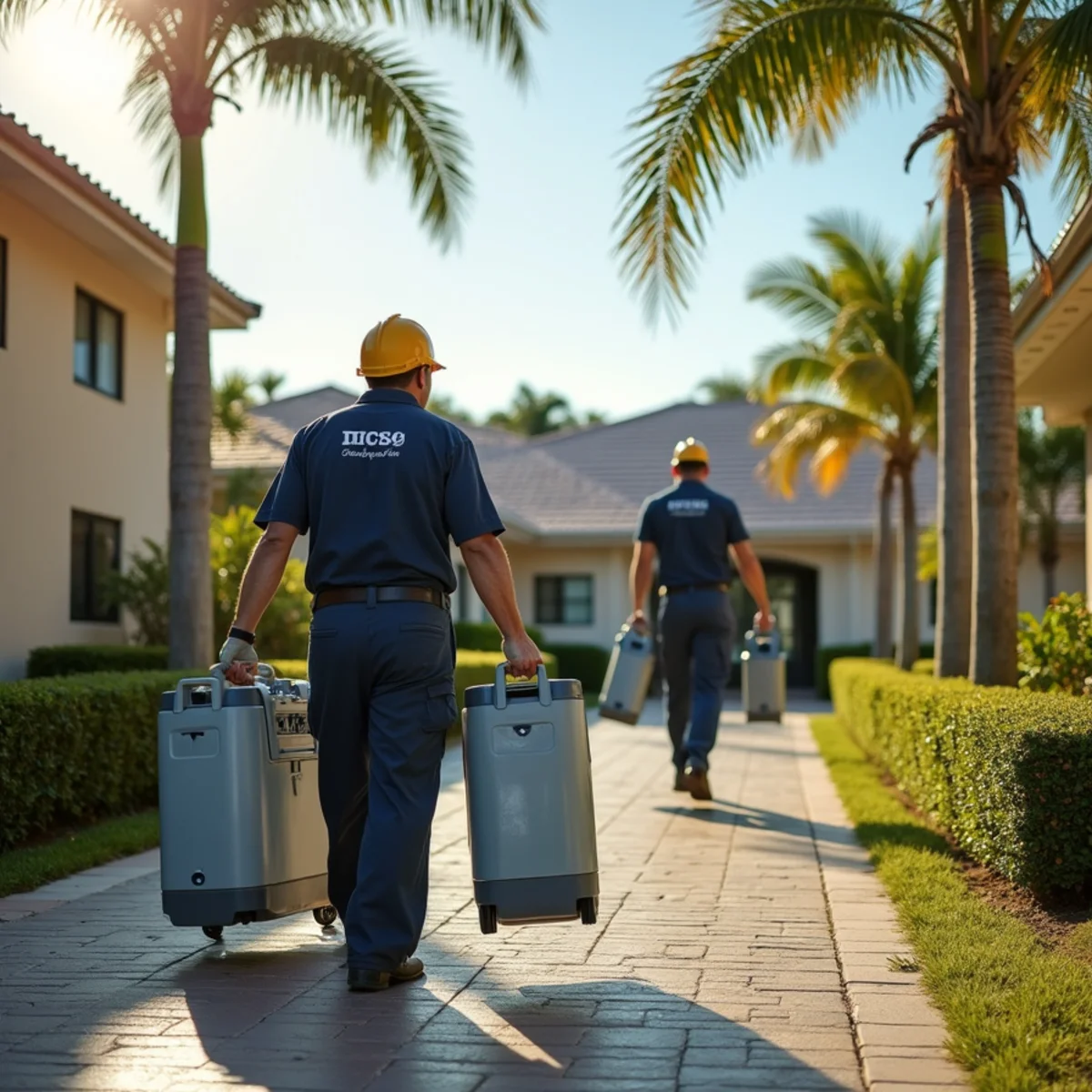 Ultra Mold water damage and mold restoration crew serving Stuart, FL