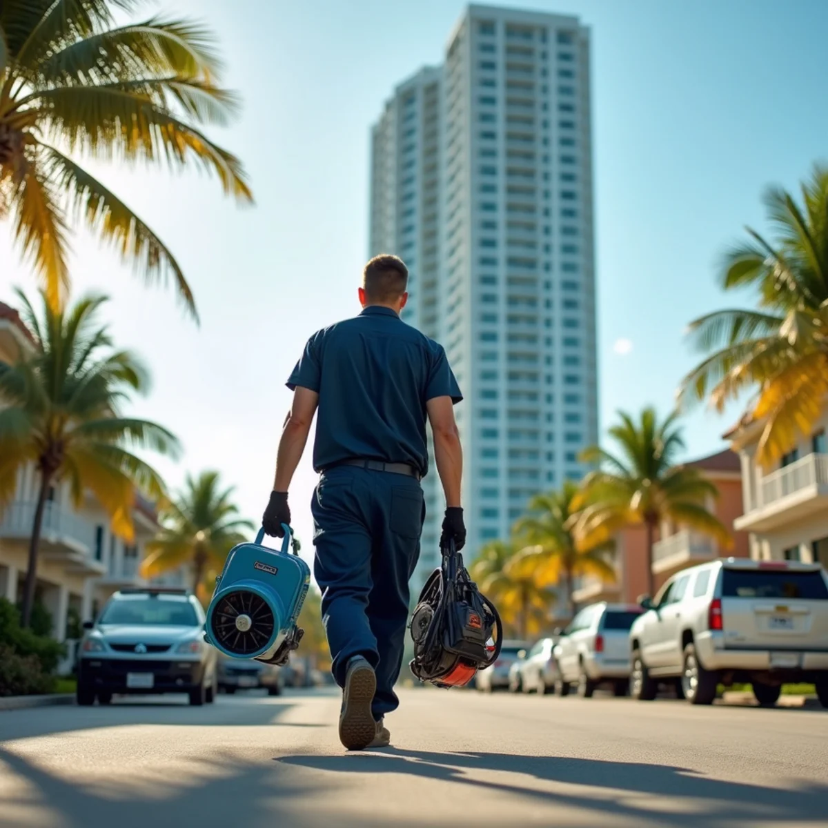 Ultra Mold water damage and mold restoration crew serving Sunny Isles Beach, FL