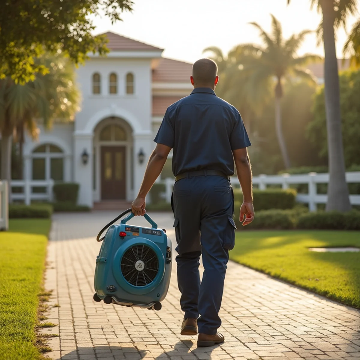 Ultra Mold water damage and mold restoration crew serving Wellington, FL