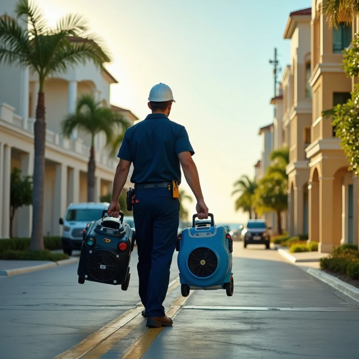 Ultra Mold water damage and mold restoration crew serving West Palm Beach, FL